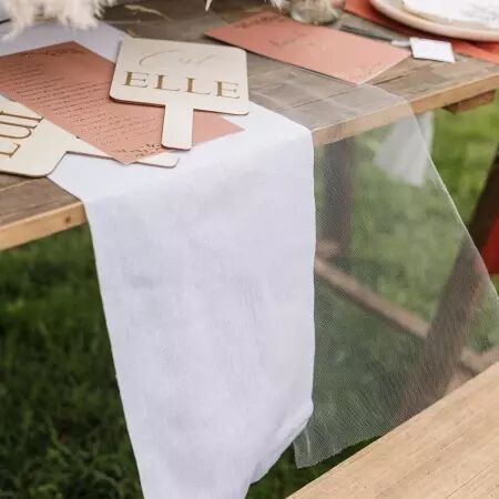 Rouleau tulle BLANC 48cmx7m