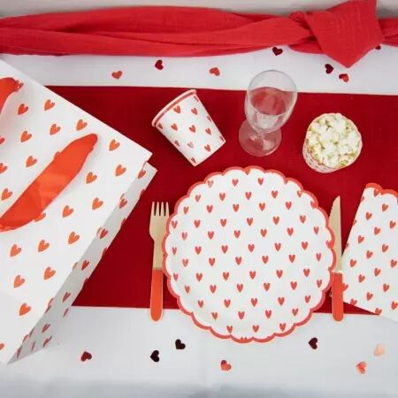 SAC PAPIER PETITS COEURS