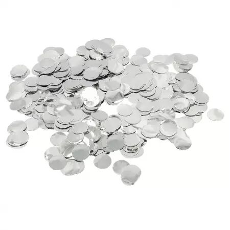 Sachet Confetti m&eacute;tallique argent 30 g
