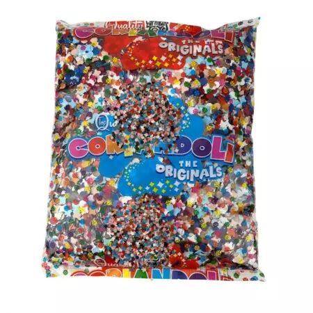 Sachet de 1Kg confettis multicolores /CO22320
