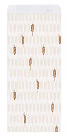 SACHETS BOULANGERIE \'CERES\' 33 G/M2 14+7x35 CM BLANC CELLULOSE (500 UNIT&Eacute;) (100% PEFC certifi&eacute;)