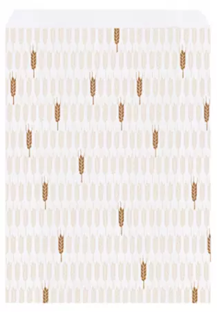 SACHETS BOULANGERIE \'CERES\' 33 G/M2 26+8x35 CM BLANC CELLULOSE (250 UNIT&Eacute;) (100% PEFC certifi&eacute;)