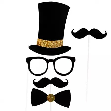 Set 13 accessoires photo Party time