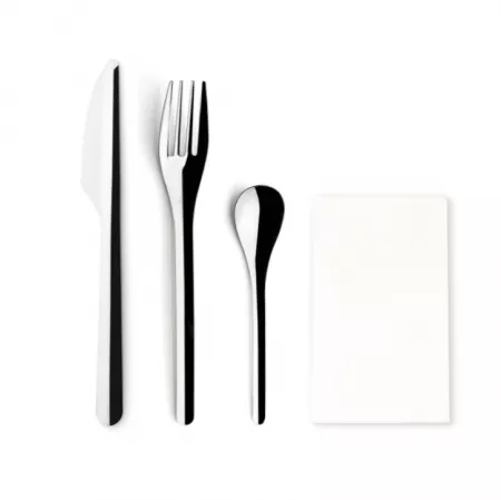 SET COUTEAU TABLE FOURCHETTE TABLE CUILLERE SERVIETTE 