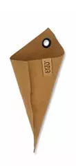 Sizo Paperbag Triangle 10x20cm NATUREL