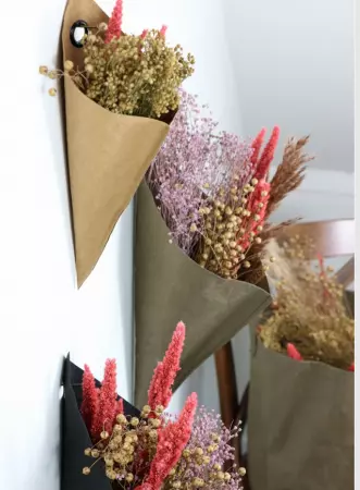 Sizo Paperbag Triangle 10x20cm NATUREL