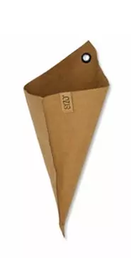 Sizo Paperbag Triangle 15x30cm NATUREL