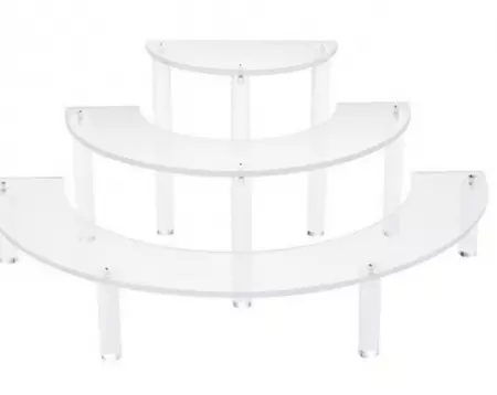 SUPPORT PLEXI A CUPCAKES 3 NIVEAUX