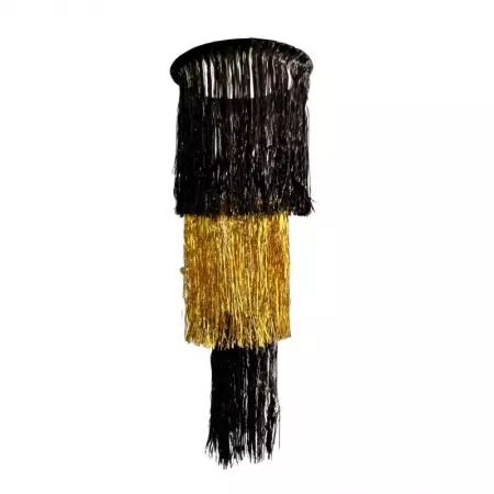 Suspension  foil BICOLORE NOIR/OR  40...