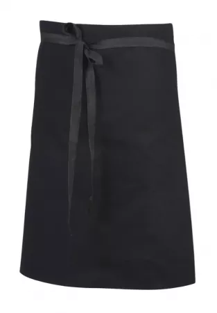 TABLIER NOIR PHOENIX 100% COTON 105X60