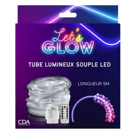 TUBE SOUPLE LUMINEUX LED 5 M fonction