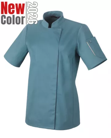 UNERA VESTE F MANCHE COURTE BLEU LAGON T00 A T6