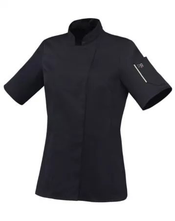 UNERA VESTE F MANCHE COURTE NOIRE T00 A T6