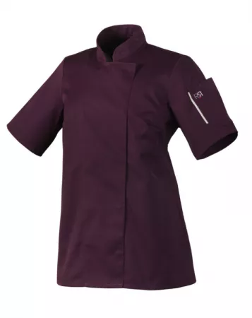 UNERA VESTE F MANCHE COURTE PRUNE T00 A T6