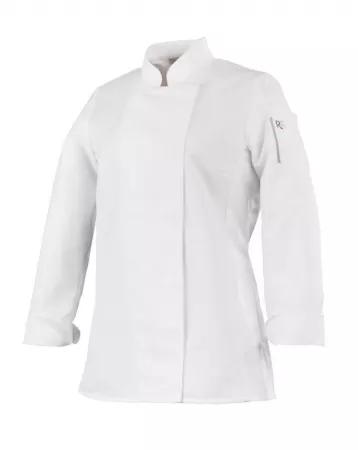 UNERA VESTE F MANCHE LONGUE BLANCHE T00 A T5