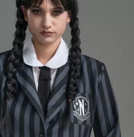 UNIFORME NOIR / GRIS MERCREDI L - WEDNESDAY &copy;