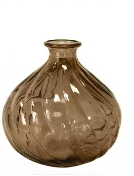 VASE BELLA BRUN HAVANE