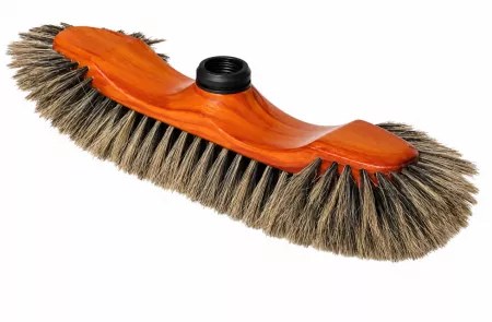 1 BALAIE SOIE DEMI TETE 30CM