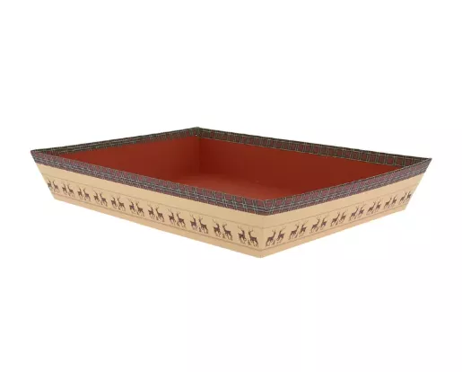 1 CORBEILLE CARTON EDIMBOURG 36X27X6cm