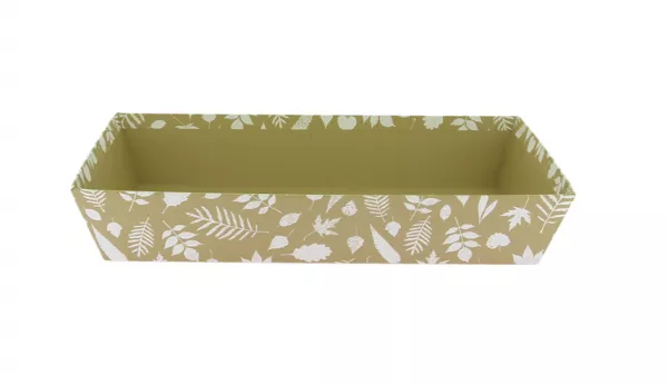 1 CORBEILLE CARTON HERBIER 33X20X6cm