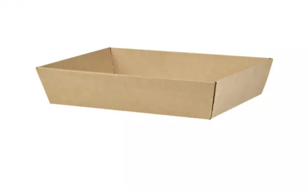 1 CORBEILLE CARTON SANS IMPRESSION 37x28x7,3cm