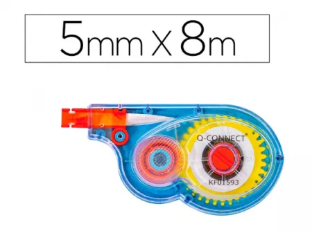 1 CORRECTEUR Q-CONNECT D&Eacute;VIDOIR RUBAN 5MMX8M
