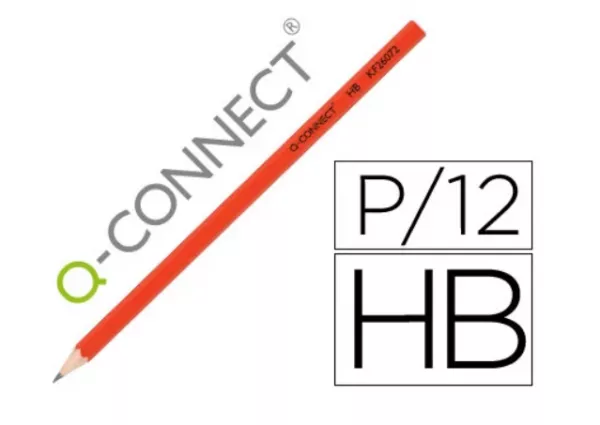 1 CRAYON A PAPIER HB Q CONNECT 