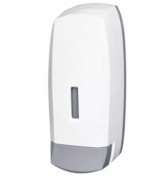 1 DISTRIBUTEUR SAVON 1 L 12,5x12x27 CM BLANC ABS