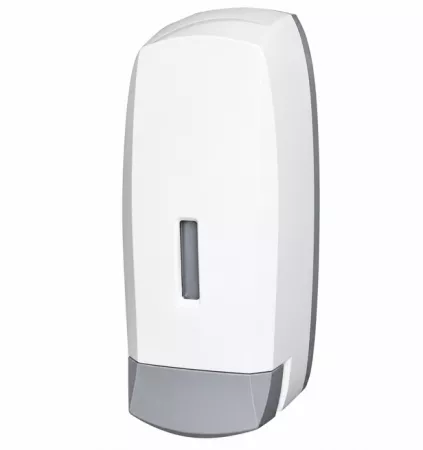 1 DISTRIBUTEUR SAVON 1 L 12,5x12x27 CM BLANC ABS