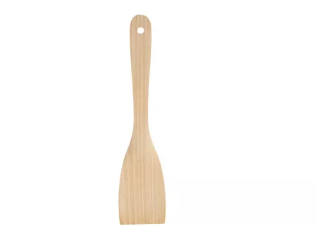 1 SPATULE EN BOIS COURBEE