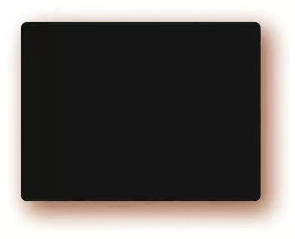 10 Ardoises 6x4 Noire neutre / 5331