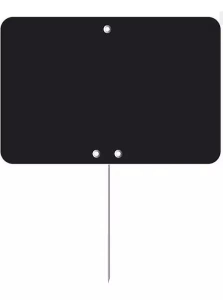10 Ardoises � pique 8x12 Noire / 1400