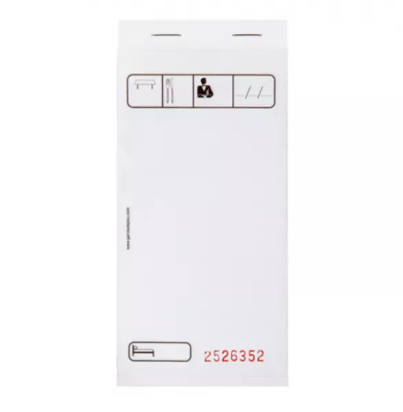 10 BLOCS COMMANDES MINI DUPLI 50x2 FEUILLES 7,5x15 CM BLANC AUTOCOPIANT+