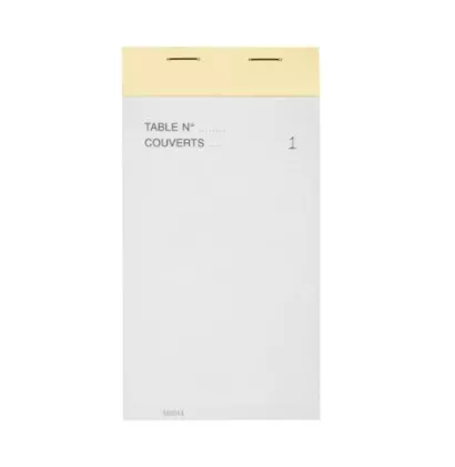 10 BLOCS MAITRE D HOTEL DUPLI BLNC/ JAUNE 79X150