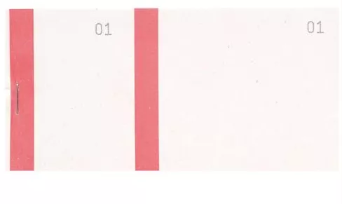 10 Blocs Vendeurs 66x135 ROUGE