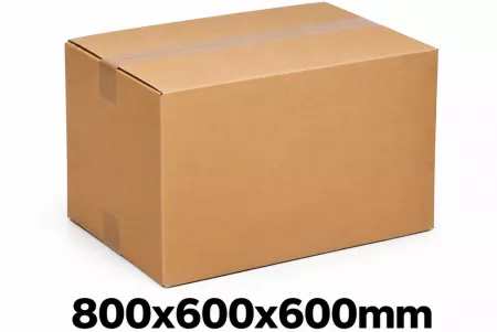 10 CAISSES CARTON SC - 800x600x600 mm