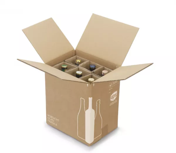 10 Caisses Exp�diton Renforc� 6 Bouteilles (voir + croisillons)