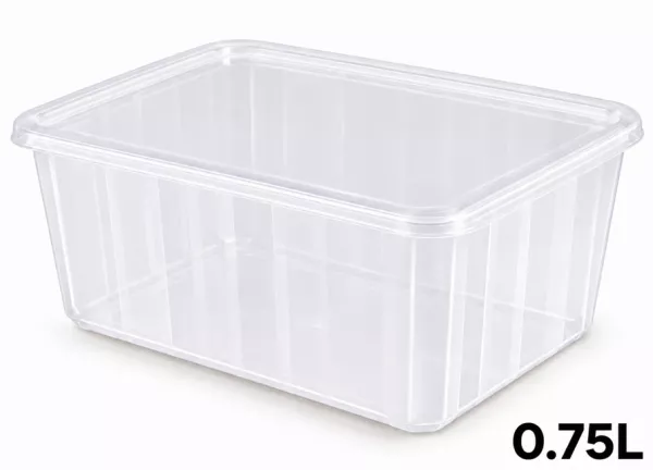 10 Cartybox Cristal PP Inject� 0.75L
