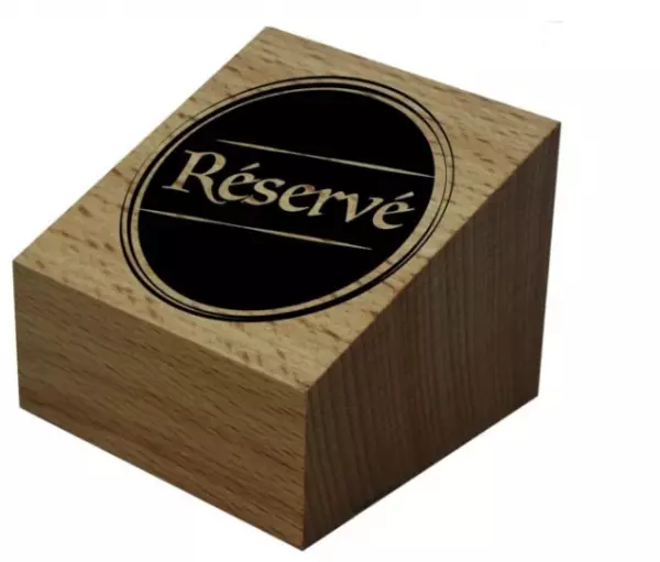 10 Cube bois 5,5x5,5cm Weng� Preho R�serv�