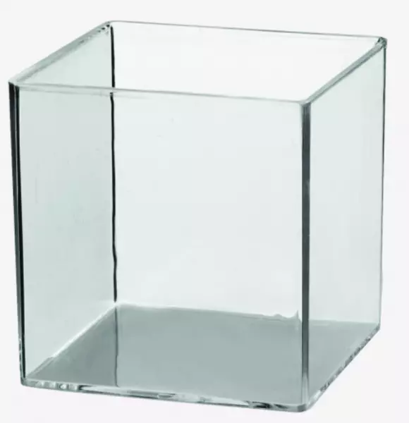 10 cube transparent cristal 70ml