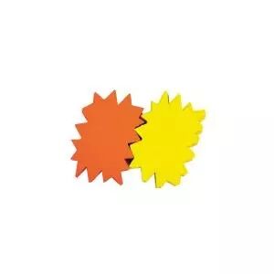 10 Eclats fluo effa�ables 12x16 / 116910