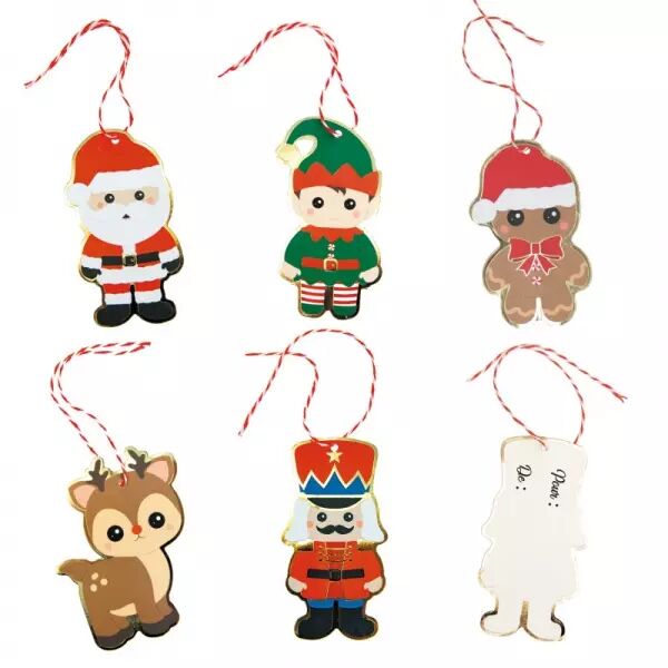 10 ETIQUETTE CADEAUX SWEET XMAS