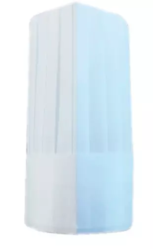 10 Toques Ajustables Classique 31cm BLANC