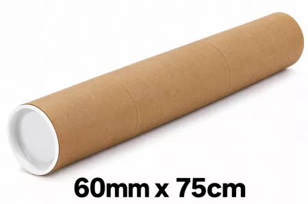 10 TUBES CARTON 60mm x 75cm