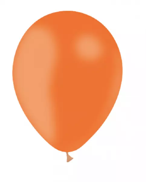 100 Ballons D30 ORANGE