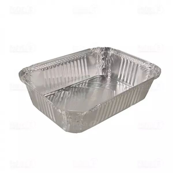 100 Barquettes Aluminium BO1500