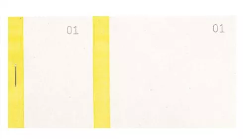 100 Blocs Vendeurs 66x135 JAUNE
