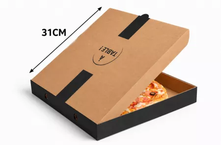 100 BOITES PIZZA  A TABLE 31x31x3.5