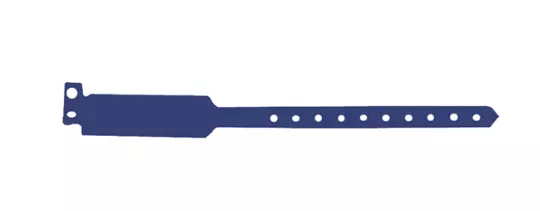 100 Bracelets Inviolable 25cm BLEU