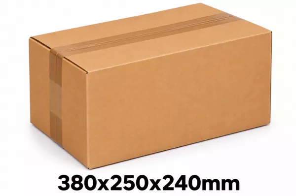 100 CAISSES CARTON SC 380x250x240mm